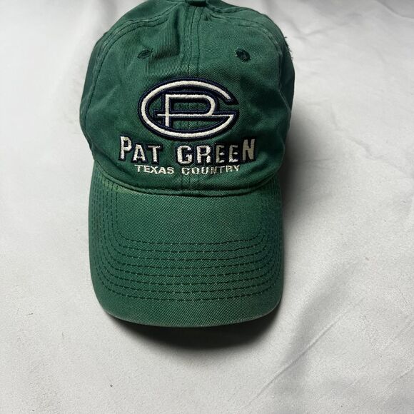 Vintage Pat Green Music Authentic‎ Hat Cap Texas Flag Adjustable Baseball Cap - Picture 1 of 8